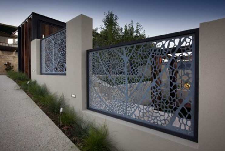 Decorative Stainless Steel Ceiling Panel with Customizable Perforated Patterns