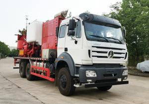 China PCT - 611A Single Pump Oilfield Cement Truck For Slurry Mix wholesale