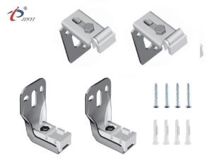 China Soundproof Zinc Plating Steel Radiator Wall Mounting Brackets wholesale