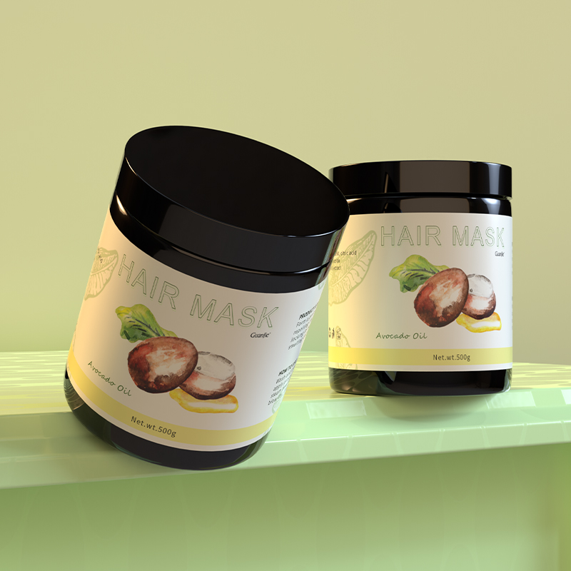Natural Shea Butter Oil Organic Hair Mask for Moisturizing and Repairing Damaged Hair