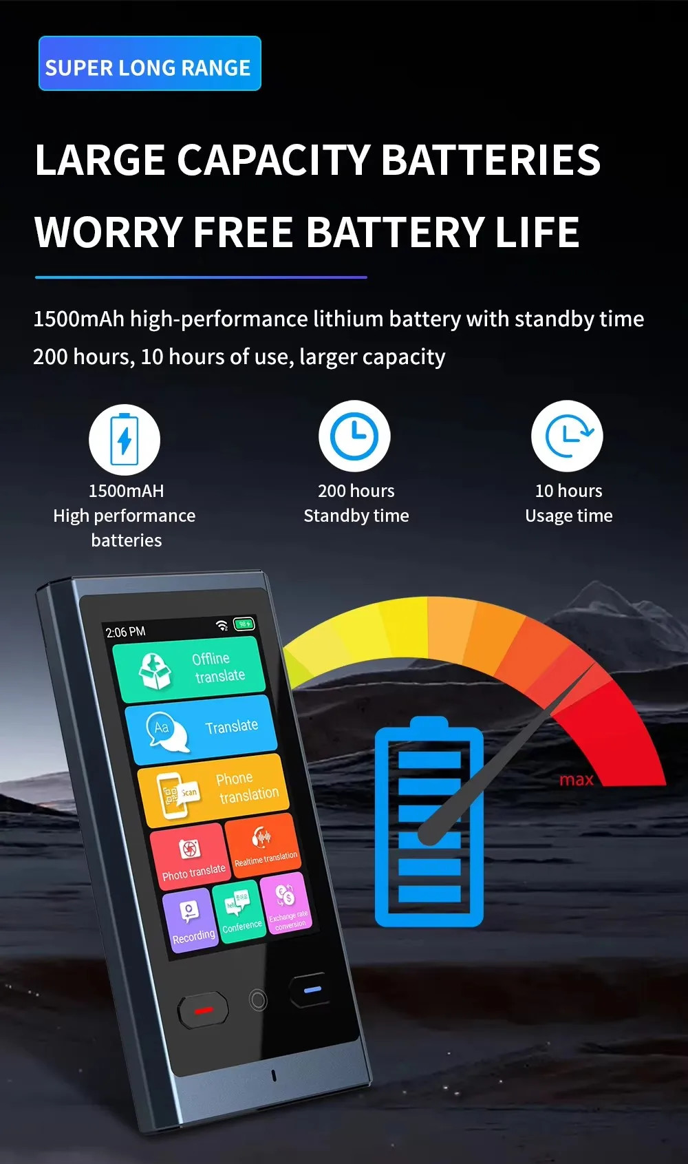 Z9 Intelligent Voice Offline Translation 137 Languages Accurate Translation Vietnamese Turkish Czech Polish Translation