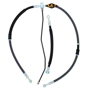 China Hot selling Front Rear ATV UTV Dirtbike Brake hose brake line for Can-Am Polaris Yamaha Honda Suzuki Kawasaki wholesale