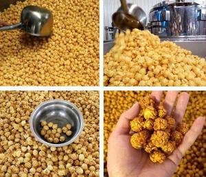 China Industrial Gas Heated Automatic Kettle Popcorn Maker wholesale