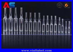 China Eco Friendly Ampoule Clear Small Glass Vials 5ml For Medicine Liquid wholesale
