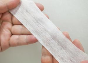 China Raw White 220cm 32g/M² Non Woven Spunlace Fabric wholesale