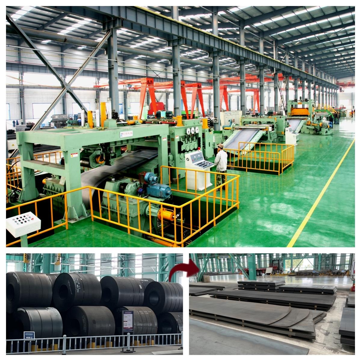 High Productivity Coil Straightening Machine with Leveler and Cross Cutting Function