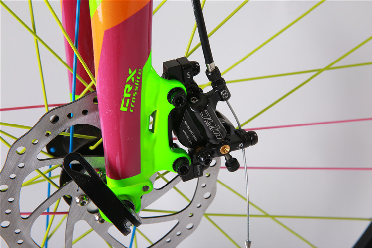 Colorful 6061 aluminium alloy 700C road bicycle/bicicle with Shimano 14 speed Shimano disc brake made in China