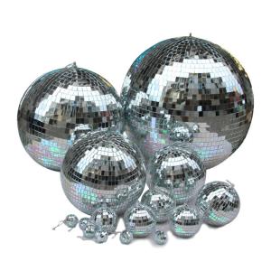 China Hall Light Decoration Mini Disco Ball Ornaments Reflective Mirror Ball Decoration for Disco Themed Party wholesale