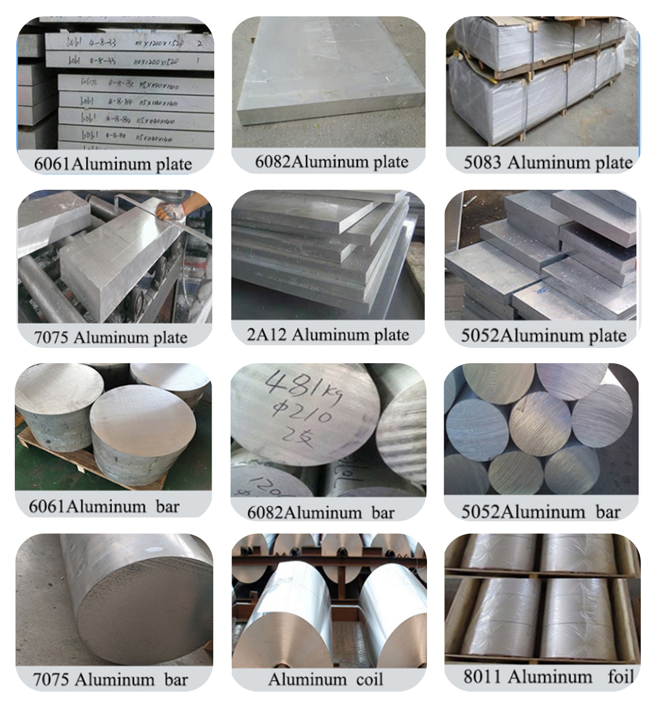 Silver 4mm Punching Bending 6061 Aluminum Plate 95% Al