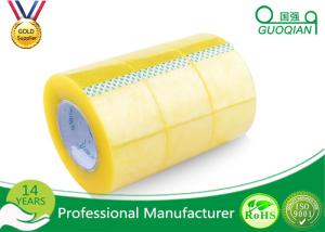 China Pressure Sensitive BOPP Packing Tape Strong Adhesive Single Sided Clear Shipping Tape wholesale