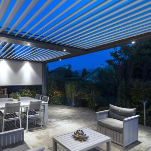 China PVC Residential Bioclimatic Retractable Outdoor Roof wholesale