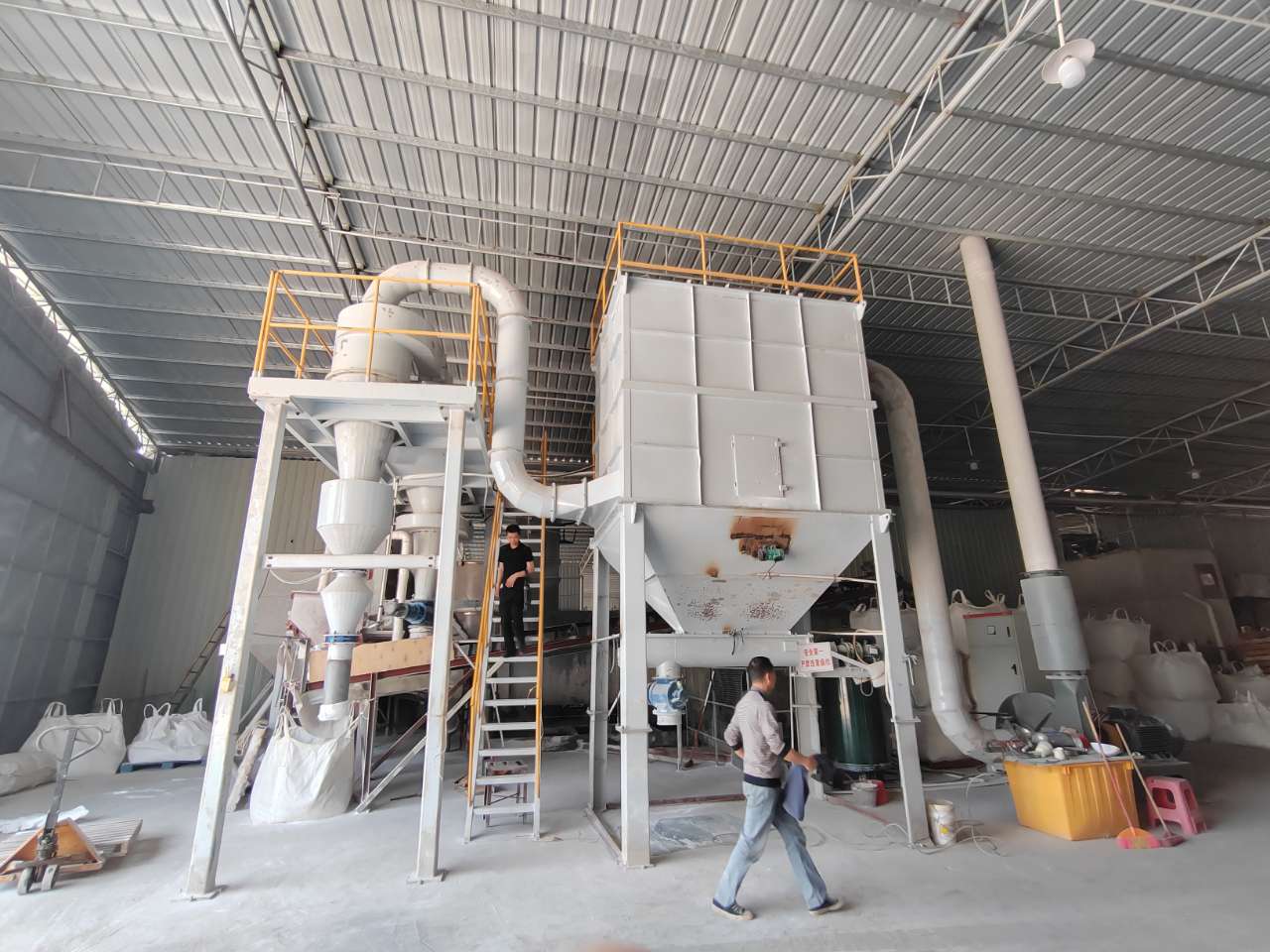 Sand Classifier Dust Air Classifier Grinder for Kaolin Particle Size Distribution