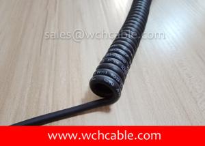 China UL20475 High Quality Polyurethane Auto Spiral Curly Cable wholesale