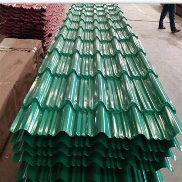 High Strength Corrugated Galvanized Iron Sheet , Curved Galvanised Roofing