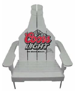 China China Made Beer Bottle Shaped Adirondack Chair wholesale