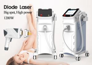 China Big Power 808nm Permanent Hair Removal Machine 12 Laser Bars 15 * 30mm For Large Area Treatment wholesale