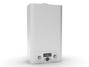 China 20KW White Double Knob Gas Boiler Household Hot Water Heating wholesale