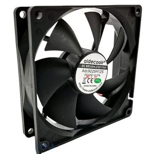 China Multipurpose 12V 24V DC Cooling Fan 3000Rpm 92x92x25mm Stable wholesale