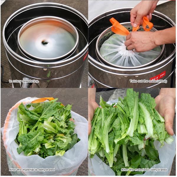 Industrial Commercial Small Dehydrator Supplier Greens Lettuce Cao Xin Baby Cabbage Chinese Cabbage Cabbage kale Food Dehydrator Dewatering Centrifuga