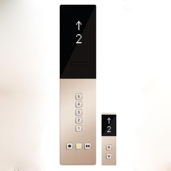 Wholesale Elevator Spare Parts COP LOP Push Button Panel Elevator Control Operating Panel