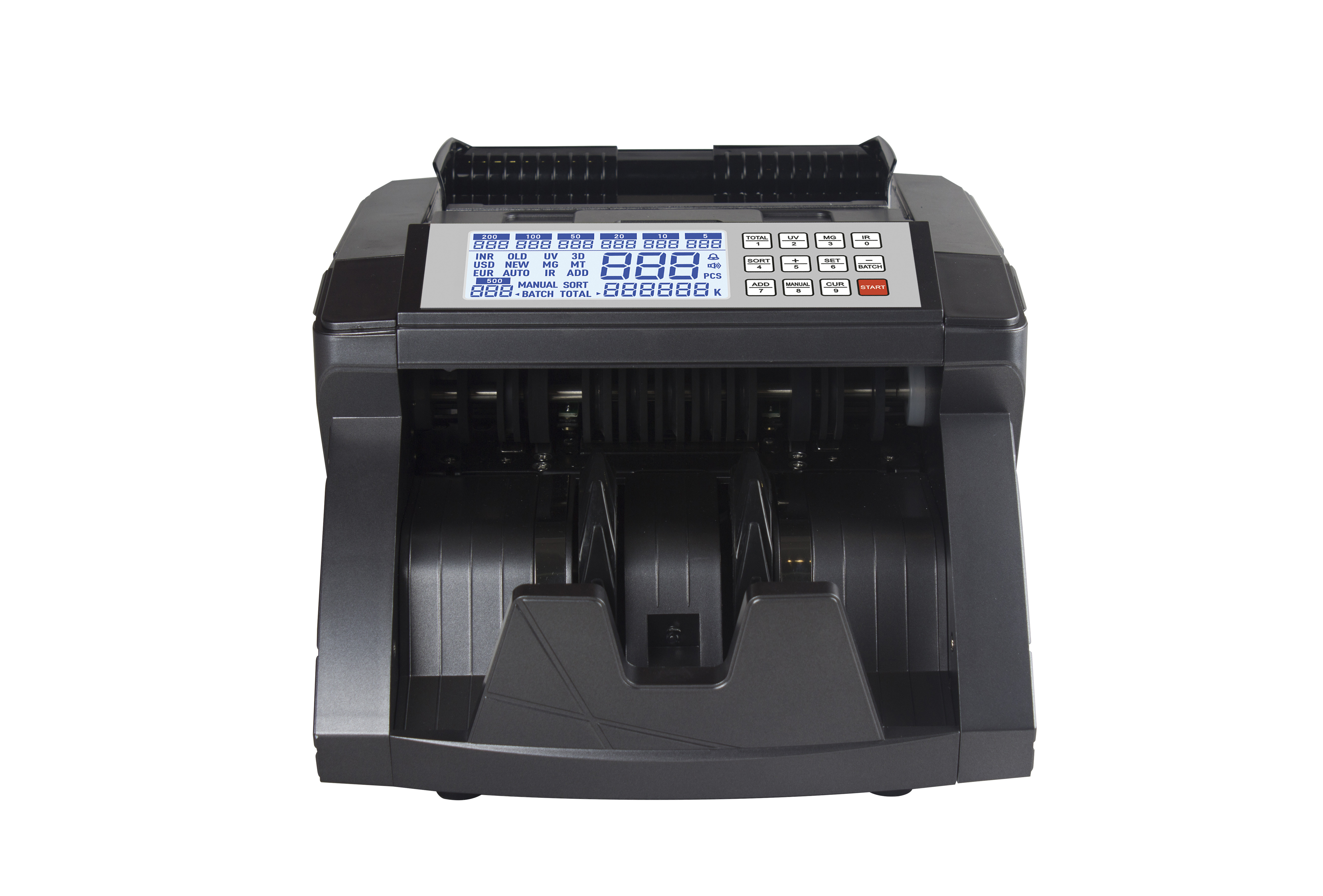 EURO COUNTER Money Counter Series Currency Note Bill Counting Machine, EURO VALUE COUNTER DETECTOR WITH LCD IR UV MG