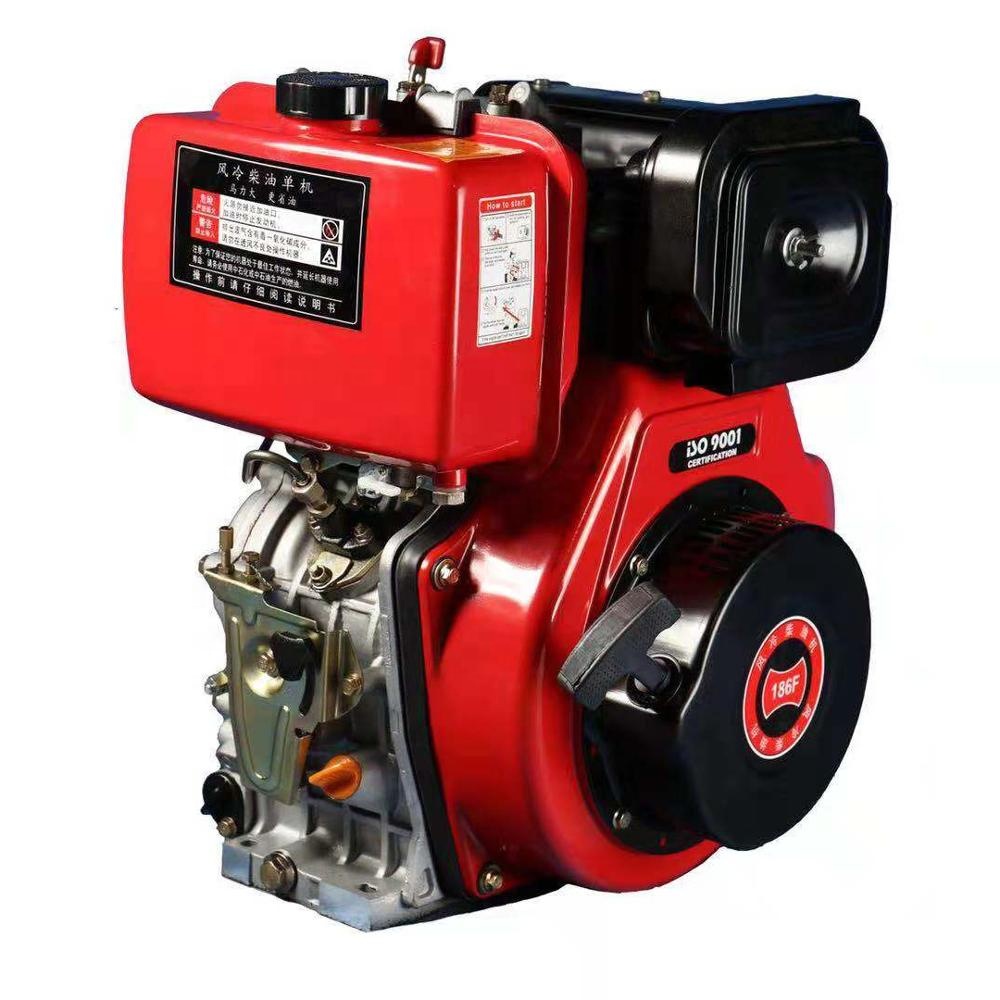 Diesel Vertical Air Cooled Engines 4 Stroke Direct Injection 12HP
