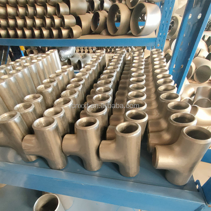 ASTM A403 WP317L Stainless Steel Equal Tee Reducing Tee Straight Tee Fittings-Forged Technics OEM Customized Support 317L