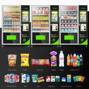 China Healthy Food Automatic Combination Snack And Drink Vending Machine With Touch Screen wholesale