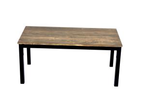 China Modern Wood And Metal Coffee Table Rectangle Home Furniture wholesale