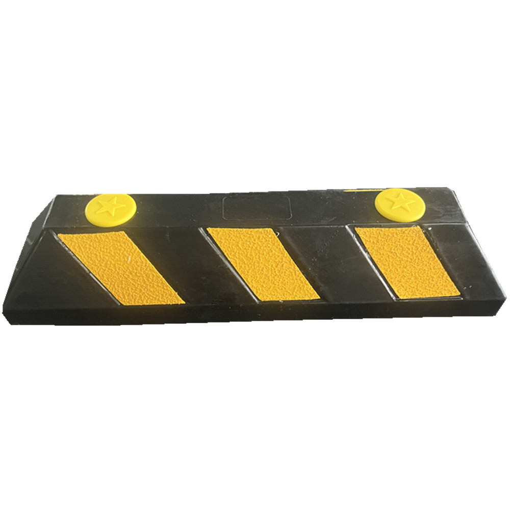 Customize Parking Safety Products Rubber Wheel Stopper