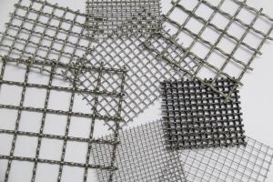 China Square Hole Crimped Woven Wire Mesh Stainless Steel 304 316L For Filtering Salt wholesale