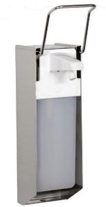 China Primary Color Arm Lever Dispenser / Euro Bottle 1000 Ml Soap Dispenser wholesale