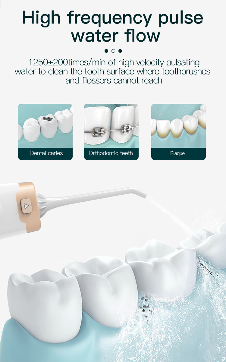 Low Noise High Pressure Room Temperature Water Flosser