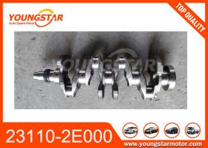 China 23110-2E400 23110-2E000 G4NB Engine Crankshaft For Hyundai NU 1.8L wholesale