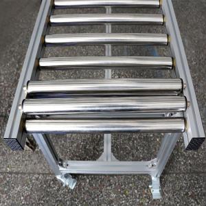 China Stainless Steel Powered Lineshaft Roller Conveyor High Efficiency For Transportation wholesale