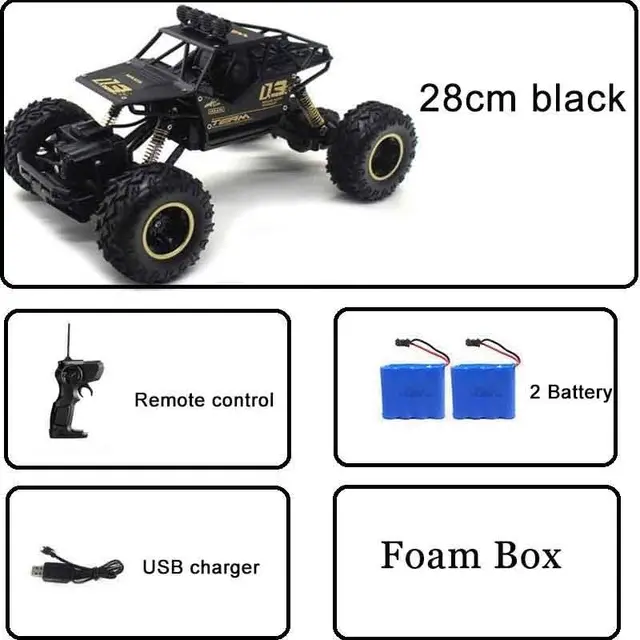 2*AA Battery Remote Control 2.4GHz 4x4 Trucks 12v Electric Cars for Baby Kids