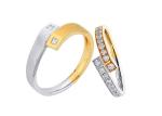 Daily Wearing Any Occasion size 9.5g Customised Couple Ring
