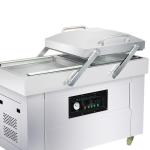 400 Type Double Chamber Vacuum Pack Sealer Machine Tower Groove OEM