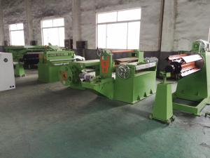 0.3-1.5mm Thick Carbon Steel Slitting Lines Professional Semi - Auto Speed 0-100 m/min