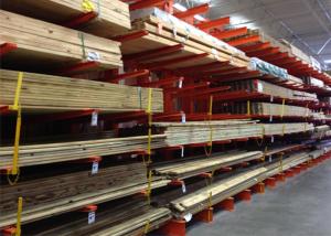 China Anti Corrosion Galvanised Cantilever Racking , Cantilever Steel Storage Racks wholesale