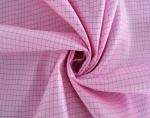 Conductive Cleanroom Anti Static Textiles 5MM Grid Polyester ESD Fabrics