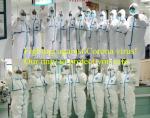 White Sealed CX-5 EN13688 Waterproof Personal Insulated Coveralls for Full Body