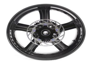 China Racing Sport CNC Titanium Parts Machining Ti Alloy Brake Disc 320mm Diameter wholesale