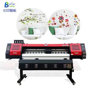 China I3200 Printhead Outdoor Photo Machine Printer Thermal Transfer Reflective Film Coil Indoor Advertising Photo Printer wholesale