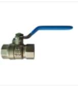 China Oem Nickel Plating 2 Brass Ball Valve With Steel Handle wholesale