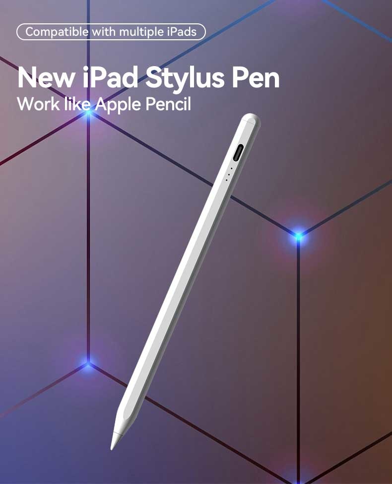 Battery Powered White Stylus Pen For Writing And Drawing