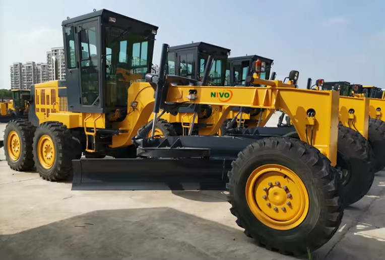 NIVO Road Machinery PY160N 160hp 12 Ton Mini Motor Grader Popular Grader Motor With Anti-rollover Cabin Or Parts