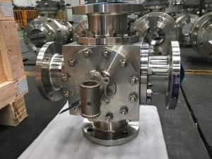 China Coosai 900lb Four Way Ball Valve For Medium Flow Control wholesale