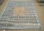 Anti Rust SS316 Floor Forge Walkway Steel Grating Serrated Bar