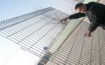 hot dipped galvanized fence panels, galvanized low price brc fence
